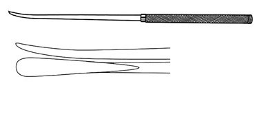 DİSSEKTÖR 3,5MM KESKİN EĞRİ